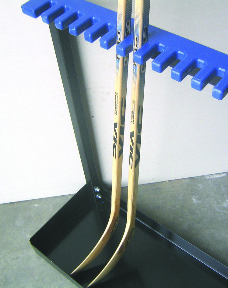Stick Check Hockey Stick Rack Arena Dressing Room Home Sticks Organizer Holder 